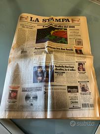 La Stampa del 31 dicembre 1999