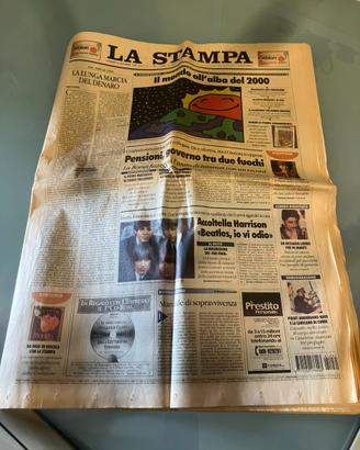 La Stampa del 31 dicembre 1999