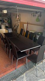 tavolo Calligaris 200x 100 + 10 sedie