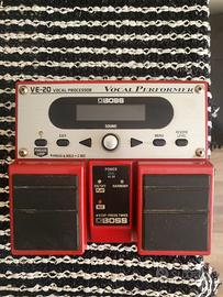 Boss vc 20 vocal performer + alimentatore Boss