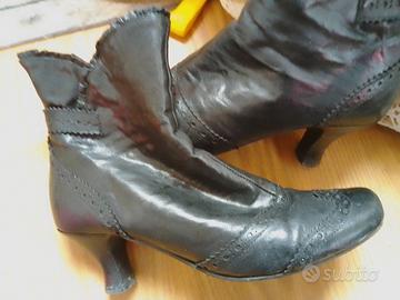 stivaletti n 39 pelle vera 