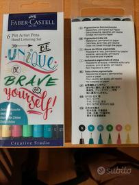 doppia confez. pennarelli artistici faber castell