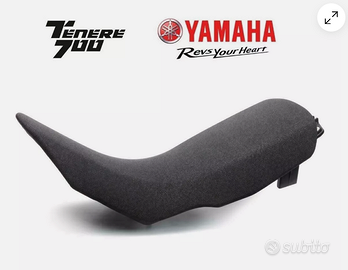 Sella bassa nera originale Yamaha Ténéré 700