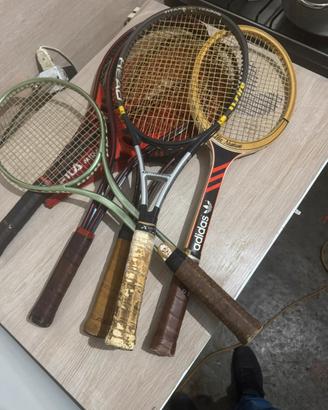 Racchette tennis fils adidas,head,tornedo