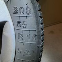 cerchioni +gomme invernali 205/55/16