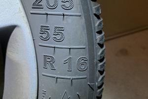 cerchioni +gomme invernali 205/55/16