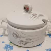 Zuppiera in porcellana Mitterteich Bavaria vint