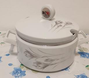 Zuppiera in porcellana Mitterteich Bavaria vint