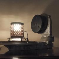 Lampada artigianale industrial – pezzo unico in me