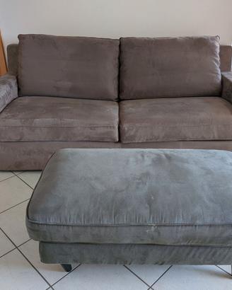 Divano letto + pouf