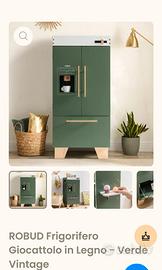 Frigorifero in legno bambini