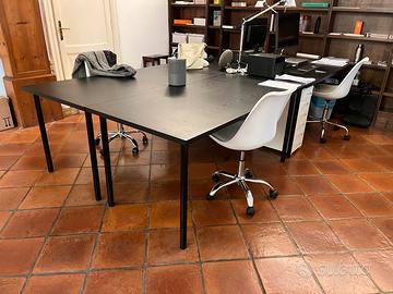 Tavoli ikea, colore legno nero