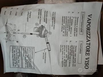 Vaporizzatore viso