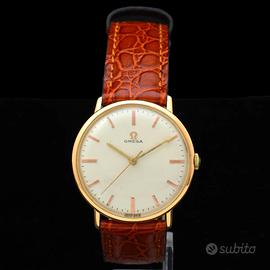 Omega 60s 18 kt rose gold 33 mm ref 131018 manual