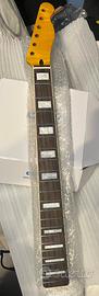 MANICO TELECASTER ACERO FIAMMATO Raggio 14 paliss