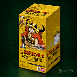 OP17 Box in JAP One Piece 4°anniversario