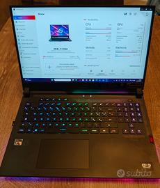 ASUS ROG Strix SCAR 17 G733Q Ryzen 9, RTX 3070,