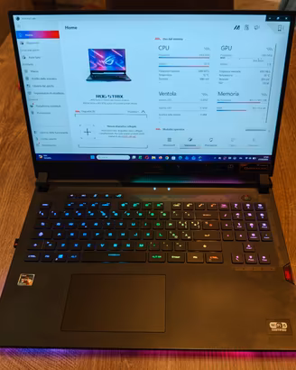 ASUS ROG Strix SCAR 17 G733Q Ryzen 9, RTX 3070,