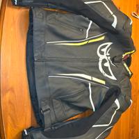 giacca da moto berik giallo fluo taglia 56