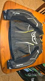 giacca da moto berik giallo fluo taglia 56