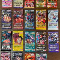 19 Bustine One Piece Card Game Sigillate