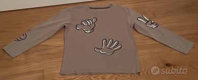 Maglia a maniche lunghe per bambino cm. 122