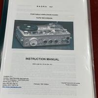 Manuale di istruzioni per Nagra 4.2