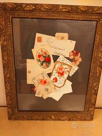 quadro antico con certificato 