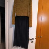 vestito elegante , luccicoso e velato , nuovo 
