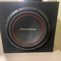 Subwoofer e amplificatore pioneer