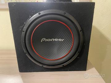Subwoofer e amplificatore pioneer