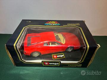 Ferrari Testarossa 1984 Bburago 1:18 Rossa RARA