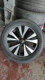 4 RUOTE VOLKSWAGEN TAIGO 16" ORIGINALI CODICE A827