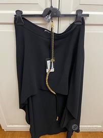 Gonna assimetrica Elisabetta Franchi tg 46 Nuova c