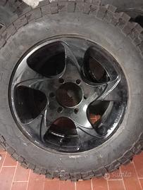 cerchi fuoristrada stilauto con gomme mud nuove 