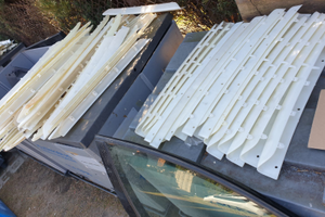 Lama splitter dam fiat 500 abarth 595