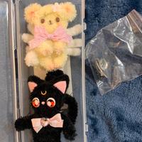 Spilla e fermaglio per capelli Sailor Moon e Cardc