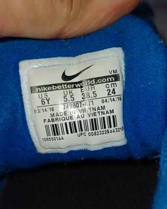 scarpe bimbo nike 38.5