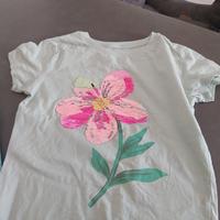 maglietta h&m bambina tg128