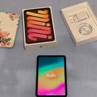 iPad Mini 6 gen. 256GB Wi-Fi + cover