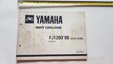 Yamaha FJ 1200 1990 catalogo ricambi originale
