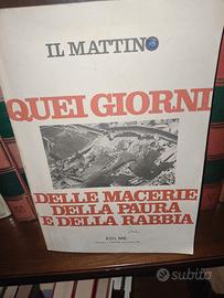 QUEI GIORNI DELLE MACERIE DELLA PAURA E DELLA RABB