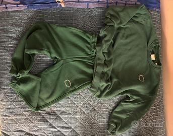 Tuta Zara verde per bambino/a, taglia 5 anni 110cm