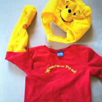 Magnifico costume Winnie the pooh 3/4 anni DISNEY