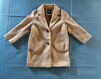 Cappottino Zara Kids beige 6-7 anni 120 cm