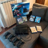 PLAYSTATION 4 Con 4 Joysticks