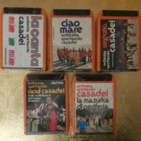 Cassette stereo 8 ORIGINALI Casadei – SIGILLATE 