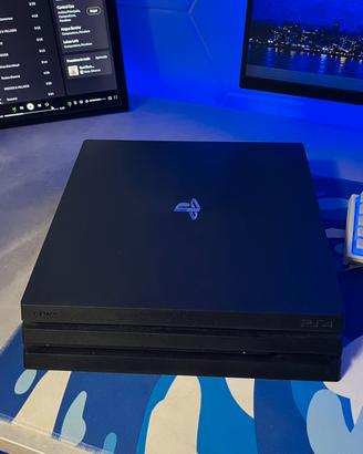 Ps4 pro 1tb con scatola e controller