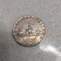 moneta 500 lire in argento