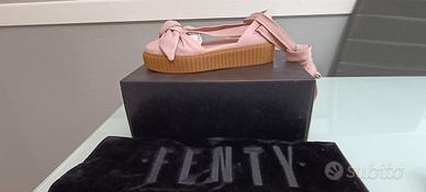 puma bow creeper sandal pink
